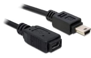 DeLOCK 82667 USB Kabel 1 m 0,48 Gbit/s Schwarz