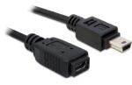 DeLOCK 82667 USB Kabel 1 m 0,48 Gbit/s Schwarz