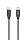 2GO 797162 Lightning-Kabel 1 m Schwarz