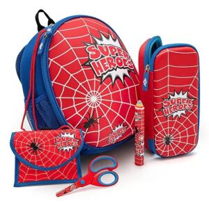 Wedo 243 3302 Rucksack Lässiger Rucksack Blau, Rot Polyester, Vinyl