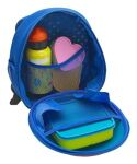 Wedo 243 3302 Rucksack Lässiger Rucksack Blau, Rot Polyester, Vinyl