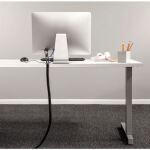 Fellowes CableZip Tisch/Bank Kabelmuffe Schwarz 1 Stück(e)