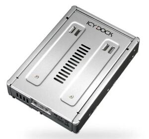 Icy Dock MB982IP-1S-1 Speicherlaufwerk-Docking-Station Silber