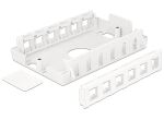 DELOCK Keystone Leergehäuse 12-Port