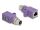 DELOCK M12 Adapter D-kodiert 4 Pin Bu zu RJ45 Bu gerade