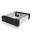 ICY BOX IB-158SSK-B, Wechselrahmen, 1x 3,5" SATA I/II/III oder SAS II HDD zu 1x SATA Host, EasySwap trägerlos, Stahl + Plastik, abschließbar,schwarz