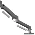 Ergotron LX Pro Series 45-682-293 Flachbildschirm-Tischhalterung 86,4 cm (34") Tisch/Bank Dunkles Grau