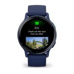Garmin Vivoactive 5 3,05 cm (1.2") AMOLED 42 mm Digital 390 x 390 Pixel Touchscreen Blau WLAN GPS