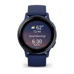 Garmin Vivoactive 5 3,05 cm (1.2") AMOLED 42 mm Digital 390 x 390 Pixel Touchscreen Blau WLAN GPS