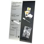 Genie 10794 Magnettafel Stahl 370 x 570 mm Schwarz,...