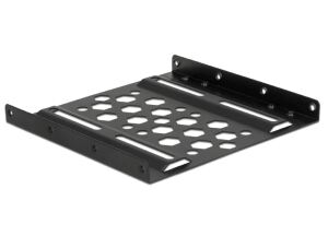DELOCK Einbaurahmen 2,5" zu 3,5" Aluminium SSD/HDD schwar
