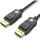 Techly ICOC-DSP-A21-010 DisplayPort-Kabel 1 m Schwarz