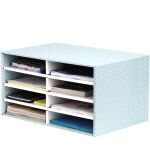 Fellowes 4482601 Schreibtisch-Sortierer Grün Papier