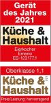 Emerio Eierkocher,6 Eier,Licht-Deutsche Sprachanzeige schw.