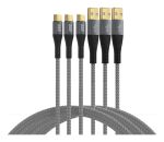 EFB Elektronik USB-AC-00008 USB Kabel USB 2.0 2 m USB A USB C 0,48 Gbit/s 60 W Schwarz, Grau