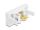 DELOCK Easy 45 Modul Cinch Buchse zu Cinch Buchse vergoldet