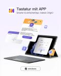 Inateck KB02027_GRAY Tabletersatzteil/-zubehör Tastatur