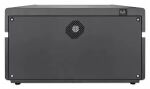 Manhattan 20-Port Ladeschrank 360 W, 20 USB-C PD-Ports, geräumige Fächer für Handys und Tablets, 360 W gesamt, bis zu 3 A/18 W pro Port, abschließbare Doppeltür, Überspannungsschutz, leiser Lüfter, Metallgehäuse, schwarz