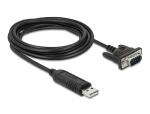 DELOCK USB 2.0 zu Seriell RS-232 Adapter kompakte Steckergeh