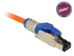 DELOCK RJ45 Stecker feldkonfektionierb. Cat8 Metall