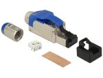 DELOCK RJ45 Stecker feldkonfektionierb. Cat8 Metall
