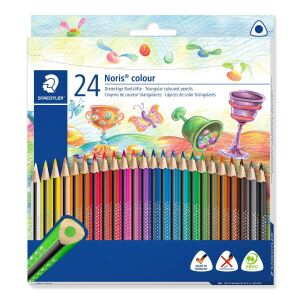 Staedtler 187 Schwarz, Blau, Bordeaux, Braun, Grün, Hellblau, Hellgrün, Hellgrau, Magenta, Malve, Orange, Pfirsich, Rot, Türkis, Violett, Weiß, Gelb 24 Stück(e)