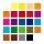Staedtler 187 Schwarz, Blau, Bordeaux, Braun, Grün, Hellblau, Hellgrün, Hellgrau, Magenta, Malve, Orange, Pfirsich, Rot, Türkis, Violett, Weiß, Gelb 24 Stück(e)