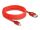 DeLOCK Mini DisplayPort zu DisplayPort Kabel 8K 60 Hz 3 m rot Metall ohne Einrastfunktion