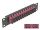DeLOCK 10″ LWL Patchpanel 12 Port SC Duplex violett 1 HE schwarz