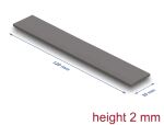 DELOCK Wärmeleitpad 120x20x2mm für M.2 Module 3,0 W/mK