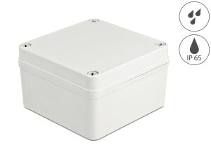 DELOCK Installationsgehäuse IP65 wasserdicht 125x125x75mm gr
