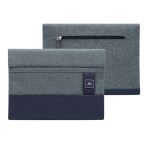 Rivacase 8803 33,8 cm (13.3") Schutzhülle Blau, Grau