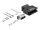 Delock MDR Stecker 26 Pin Lötanschluss mit Gehäuse