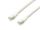 Equip Cat.6A Platinum S/FTP Patchkabel, White, 2.0m , 10pcs/set