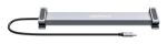 Manhattan 190398 laptop-dockingstation & portreplikator Kabelgebunden USB 3.2 Gen 1 (3.1 Gen 1) Type-C Grau