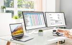 Manhattan 190398 laptop-dockingstation & portreplikator Kabelgebunden USB 3.2 Gen 1 (3.1 Gen 1) Type-C Grau