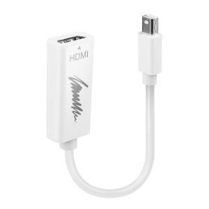 Lindy 41719 Videokabel-Adapter Mini DisplayPort HDMI Weiß