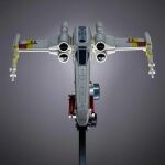 Paladone X Wing Tischleuchte LED Schwarz, Mehrfarbig