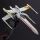 Paladone X Wing Tischleuchte LED Schwarz, Mehrfarbig