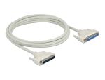 DELOCK Serielles Kabel D-Sub 37 Stecker zu Buchse 3 m