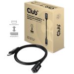 CLUB3D CAC-1120 DisplayPort-Kabel 1 m Mini DisplayPort Schwarz