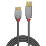 Lindy 36658 USB Kabel USB 3.2 Gen 1 (3.1 Gen 1) 2 m USB A Micro-USB B 5 Gbit/s Grau