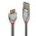 Lindy 36658 USB Kabel USB 3.2 Gen 1 (3.1 Gen 1) 2 m USB A Micro-USB B 5 Gbit/s Grau
