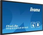 iiyama TF6539AS-B1AG Signage-Display Kiosk-Design 163,8 cm (64.5") LED 435 cd/m² 4K Ultra HD Schwarz Touchscreen Eingebauter Prozessor Android 11 24/7