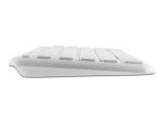 DELOCK USB Tastatur und Maus Set 2,4 GHz kabellos weiß