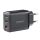 Intenso Power Adapter W65ACC, USB Netzteil mit 1 USB-A und 2 USB-C Anschlüssen, schwarz