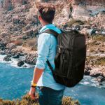 Inateck BP03001 Rucksack Reiserucksack Schwarz