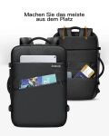 Inateck BP03001 Rucksack Reiserucksack Schwarz
