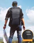 Inateck BP03001 Rucksack Reiserucksack Schwarz