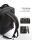 Inateck BP03001 Rucksack Reiserucksack Schwarz